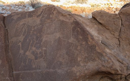 das Alter der Felsbilder wird auf bis zu 24000 Jahre geschätzt