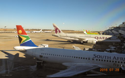 Johannesburg  Airport -  Kwa heri  AFRIKA - GPS  22°40'36