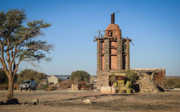 alter Kalkofen - erbaut 1906 und produzierte bis in die 1970 er