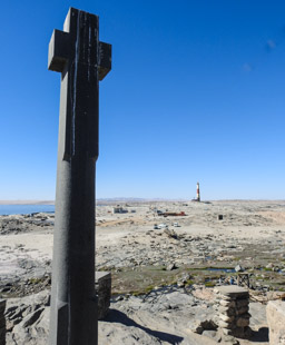 DIAS  POINT  - Originalkreuz wurde 1488 hier aufgestellt