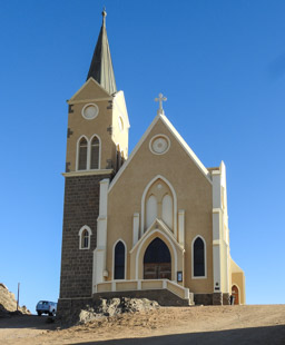 Felsenkirche  -  eingeweiht am  4. August 1912